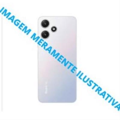 Celular Xiaomi, cor prata.