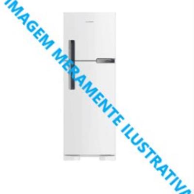 Refrigerador duplex, sem marca aparente.