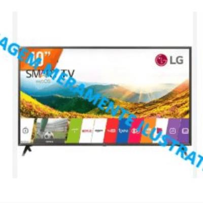 TV LG, UHD 4K, 49 polegadas.