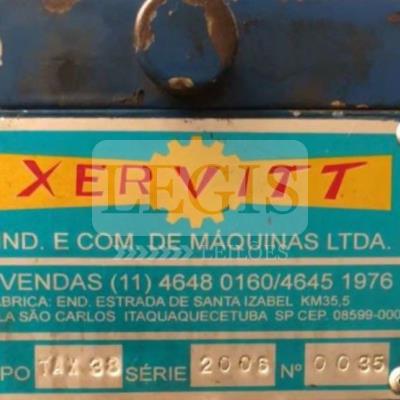 Máquina Xervitt, TAX38, série 2006, nº 0035.