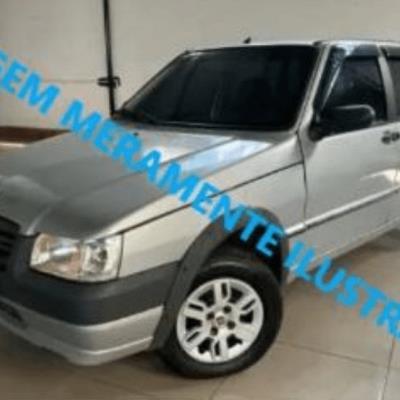 Veículo Fiat/Uno Mille Fire Flex, 2007/07