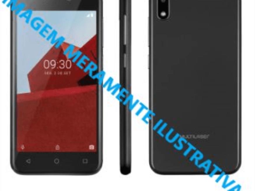Foto ilustrativa 1 - 02 Smartphone Multilaser/E, 32GB.