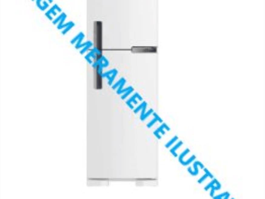 Foto ilustrativa 1 - Refrigerador duplex, sem marca aparente.