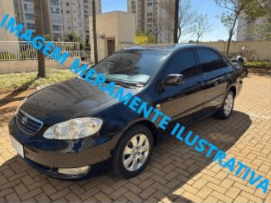 Foto ilustrativa 1 - Veículo Toyota/Corolla XEI18VVT, 2004/04
