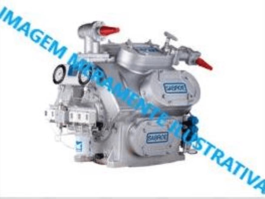 Foto ilustrativa 1 - Compressor refrigeração amônia elétrico, Sabroe