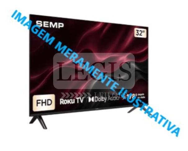 Foto de Smart TV, Semp Toshiba, 32 polegadas, cor preta.