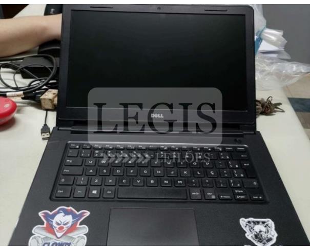 Foto de Notebook/Laptop, Dell, cor preta.