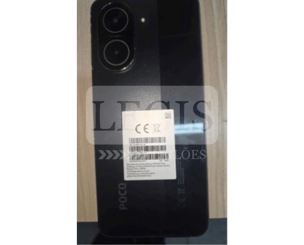 Foto de Celular Xiaomi/Poco C71, cor preto. 