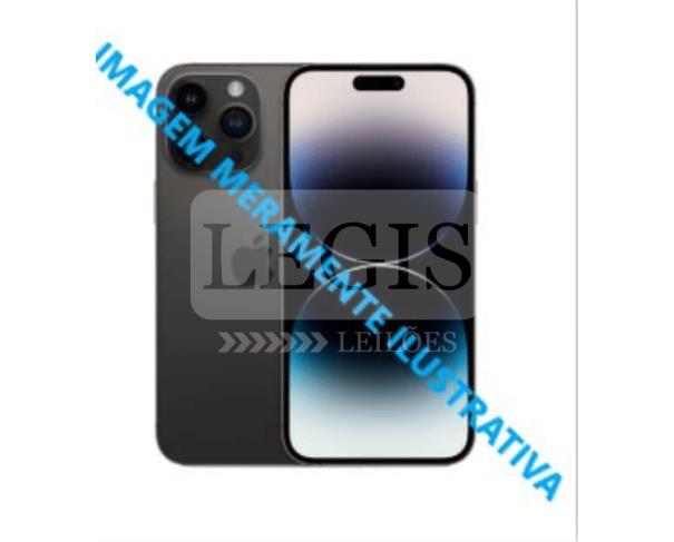 Foto de iPhone 14 Pro Max (A2651), cor preta.