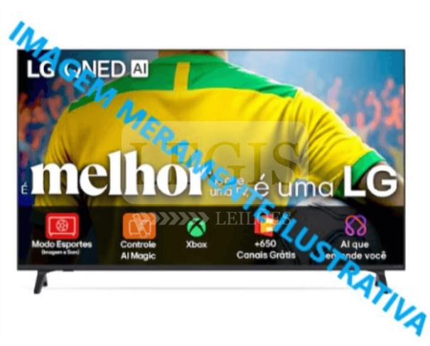 Foto de Smart TV/LG, 86 polegadas, cor preta. 