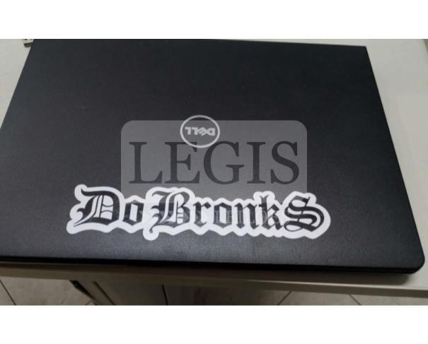 Foto de Notebook/Laptop, Dell, cor preta.