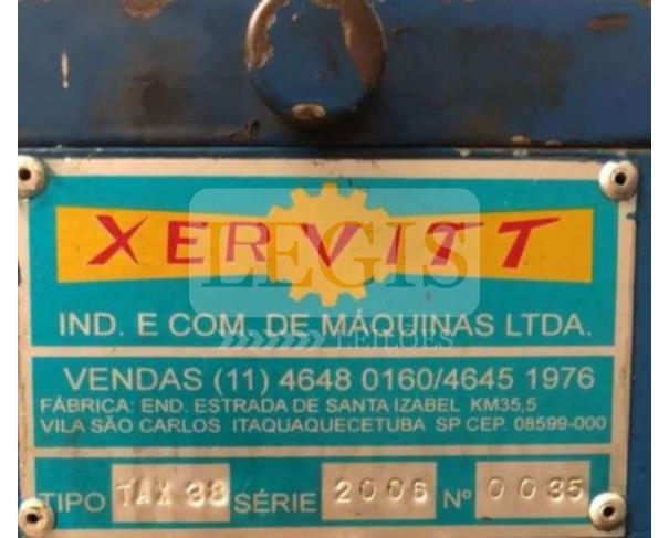 Foto de Máquina Xervitt, TAX38, série 2006, nº 0035.
