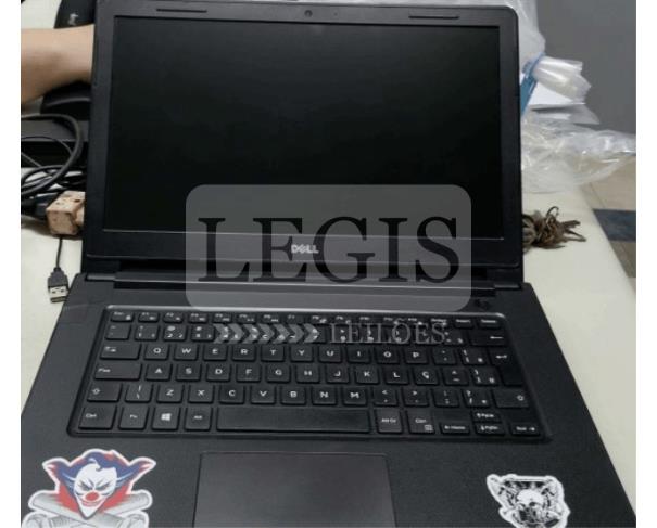 Foto de Notebook/Laptop, Dell, cor preta.