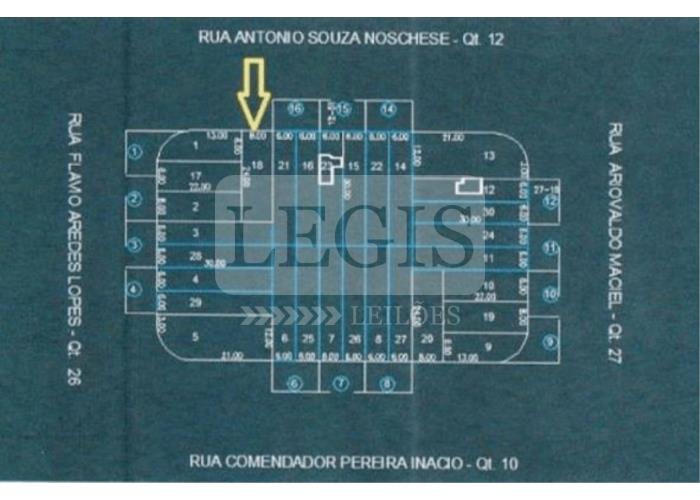 Imagem do imóvel Terreno com A.T 192,00m² BAURU-SP E AVAÍ-SP/Imóveis
