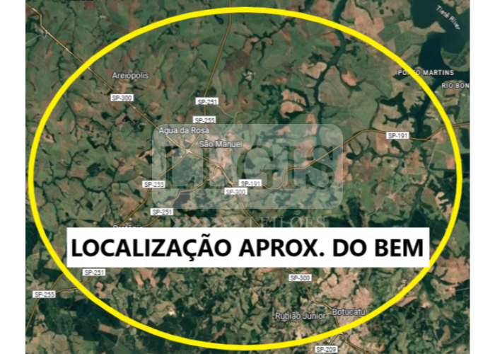 Imagem do imóvel Terreno urbano com A.T 256,25m² SÃO MANUEL-SP/Imóveis