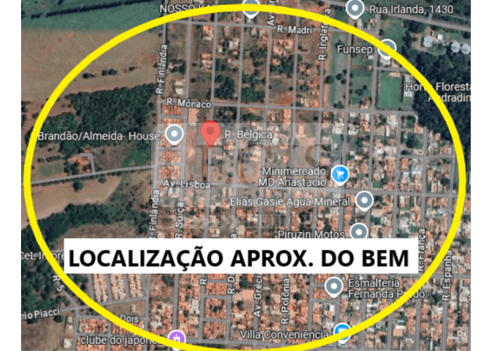 Imagem do imóvel Terreno com A.T 900,00m² ANDRADINA-SP/Imóveis